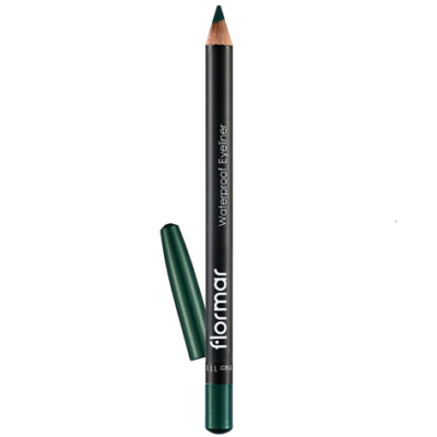 مداد چشم ضد آب فلورمار Flormar | مدل Waterproof | ماندگاری بالا و ضد تعریق | شماره 111 رنگ سبز یشمی