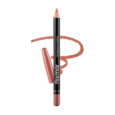 مداد لب ضد آب فلورمار Flormar | مدل Waterproof Lipliner | ماندگاری بالا با پوشش مخملی و دقیق | شماره ۲۰۱ رنگ Naturally nude