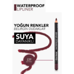مداد لب ضد آب فلورمار Flormar | مدل Waterproof Lipliner | بافت نرم و ماندگاری بالا | شماره 231 رنگ Berry Stain - Image 2