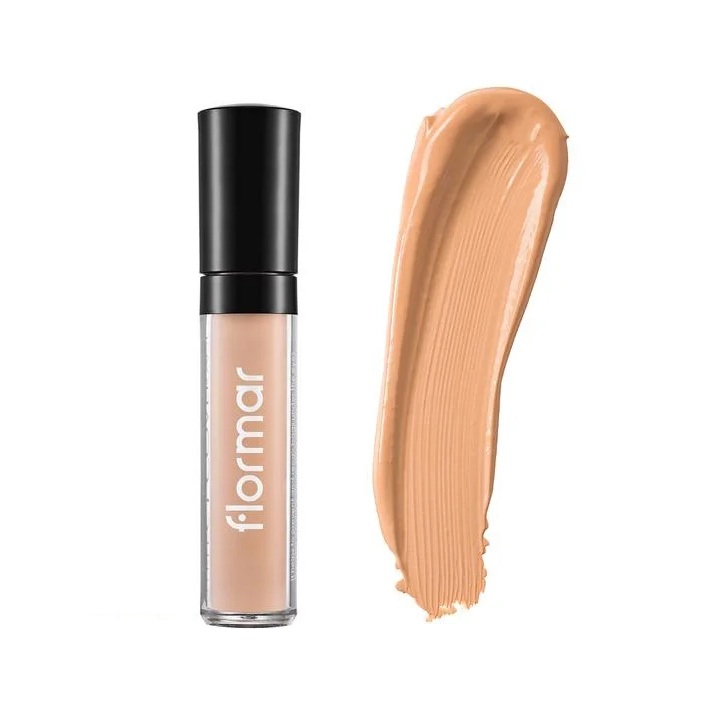 8690604558056 کانسیلر مایع فلورمار Flormar | مدل Perfect Coverage | پوششدهی کامل و رفع تیرگی | رنگ Light شماره 20 - Image 1
