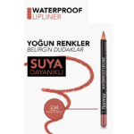 مداد لب ضد آب فلورمار Flormar | مدل Waterproof Lipliner | بافت نرم و ماندگاری بالا | شماره 234 رنگ Vanilla Souffle - Image 3