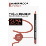 مداد لب ضد آب فلورمار Flormar | مدل Waterproof Lipliner | بافت نرم و ماندگاری بالا | شماره 237 رنگ Rosy Sand - Image 3