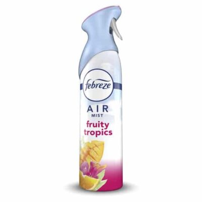 اسپری خوشبو کننده هوا فبرز Febreze | مدل Fruity Tropics | رایحه گرمسیری میوه‌ای | ۱۸۵ میل