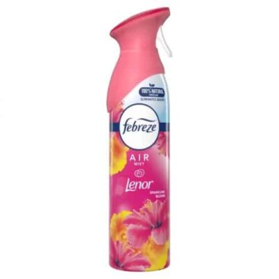 اسپری خوشبو کننده هوا فبرز Febreze | مدل Lenor Sparkling Bloom | رایحه شکوفه‌های درخشان | ۱۸۵ میل