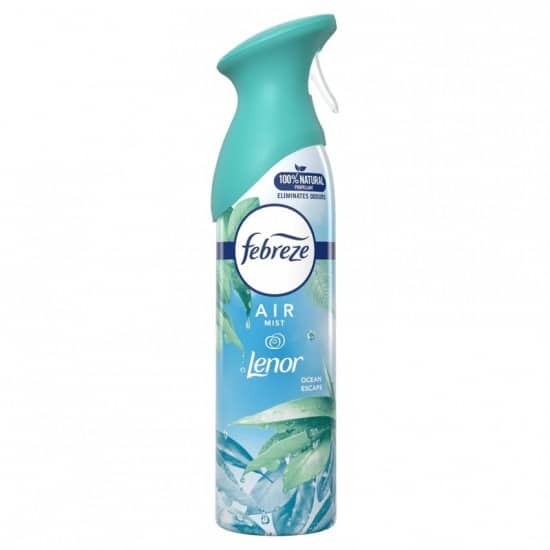 8700216185998 اسپری خوشبو کننده هوا فبرز Febreze | مدل Lenor Ocean Scape | رایحه اقیانوسی و تازه | ۱۸۵ میل - Image 1