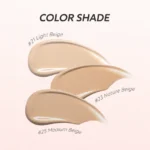 کوشن ضد آفتاب الروئل Elroel | مدل Blending Compact Cushion | دارای SPF و پوشانندگی یکدست | رنگ 23N Natural Beige - Image 2