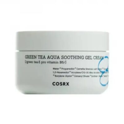 ژل کرم آبرسان کوزارکس Cosrx | مدل Green Tea | آبرسان و تسکین دهنده پوست | 50 میل