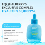 سرم آبرسان و تسکین‌دهنده اکوال‌بری EQQUALBERRY | مدل Hyaltoin Flooding | آبرسانی عمیق و حفظ رطوبت پوست | ۳۰ میل - Image 2
