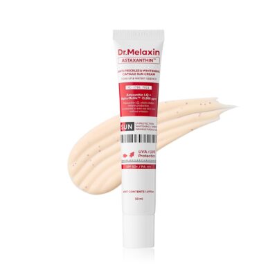 ضد آفتاب کپسولی دکتر ملاکسین Dr.Melaxin | مدل Whitening Capsule Sun Cream | روشن‌کننده و ضد لک با محافظت در برابر اشعه‌های یو-وی | ۵۰ میل