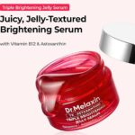 سرم ژل ضد لک دکتر ملاکسین Dr.Melaxin | مدل Triple Brightening Jelly Serum | رفع لک و افزایش شفافیت پوست | ۳۰ میل - Image 2